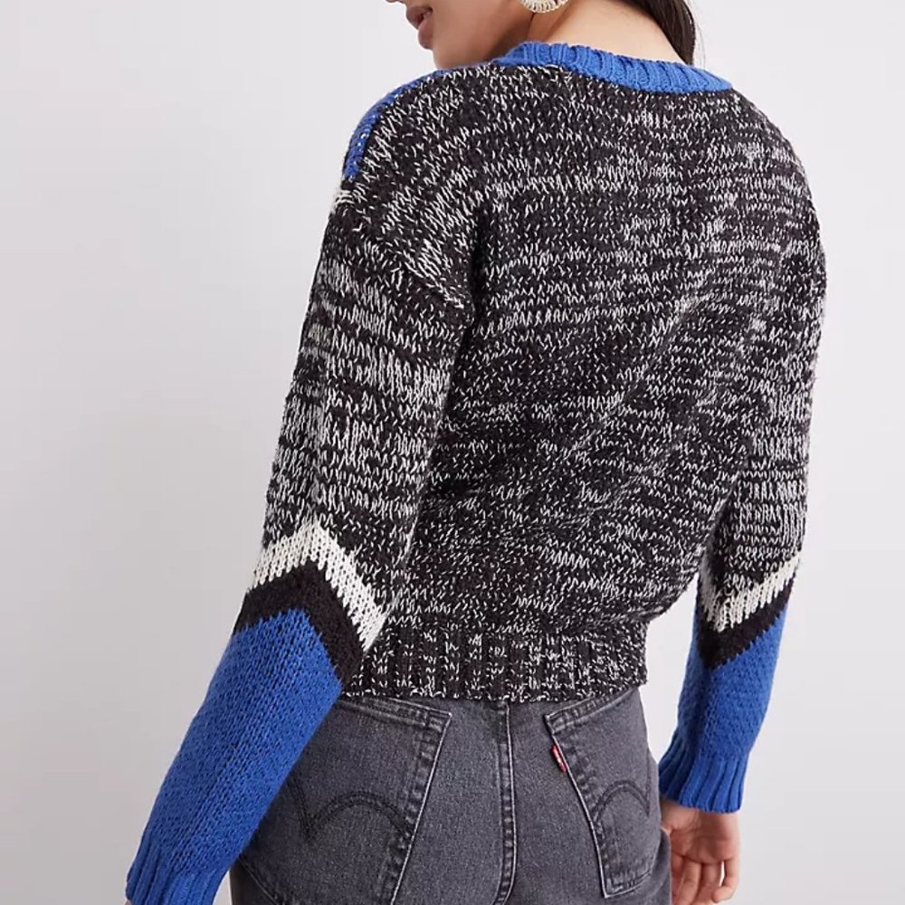 Anthropologie Miska Fringed Sweater new with tag - Picture 5 of 9